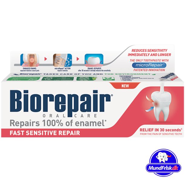 Biorepair Zahnpasta Fast Sensitive Repair 60 ml