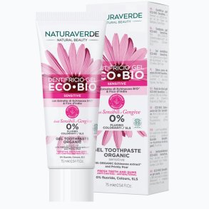 kologisk Tandpasta NATURAVERDE Sensitive Gel 75 ml.