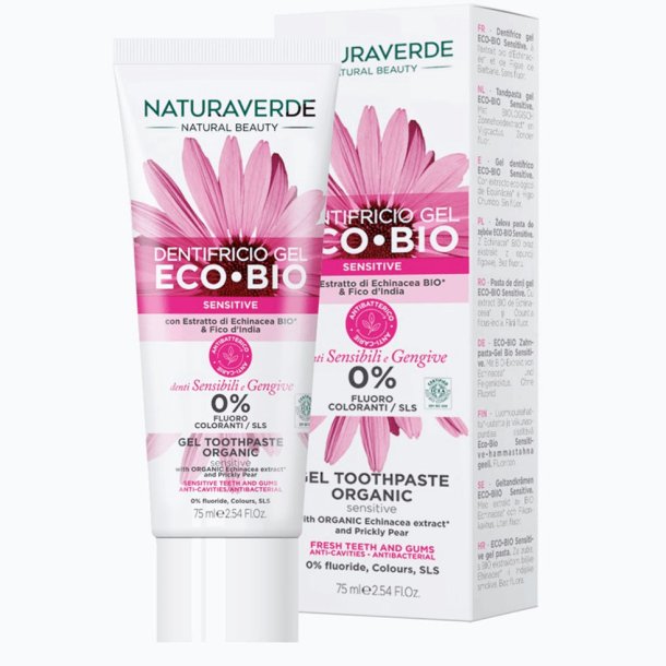 kologisk Tandpasta NATURAVERDE Sensitive Gel 75 ml.