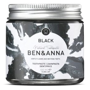 Naturlig Whitening tandkrm BEN & ANNA Charcoal 100 ml.