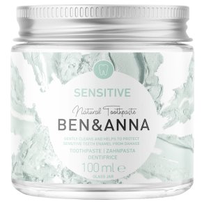 Natural Whitening Hammastahna BEN & ANNA White Fluorivapaa 100 ml.