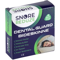 SnoreReduze Dental Guard Bideskinne Reducer skren tnder og snorken