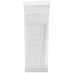 Dentadan Dual Picks Plasttandstik med brste til mellemrum 120 stk.
