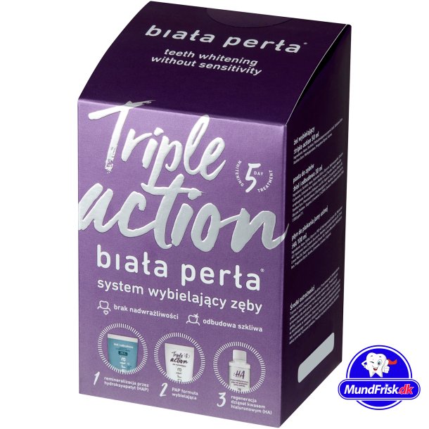 Tandblegning St Biala Perla Triple Action Teeth Whitening Kit for Home Use