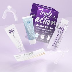 Tandblegning St Biala Perla Triple Action Teeth Whitening Kit for Home Use