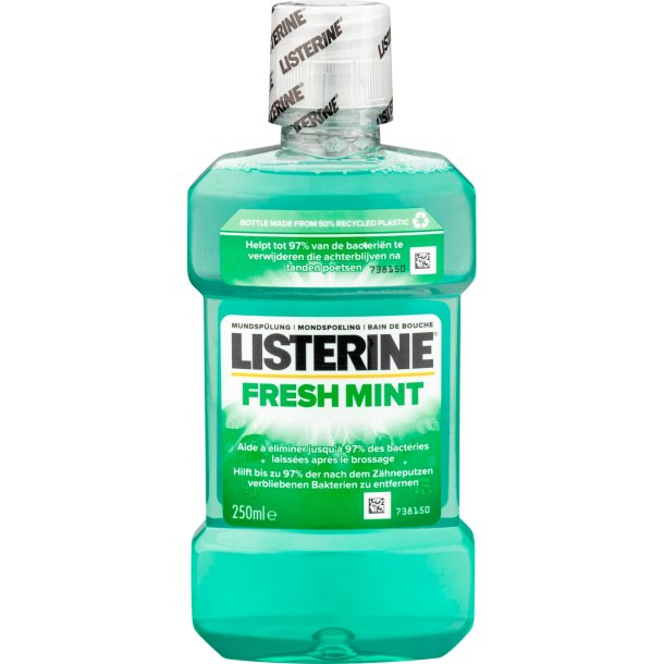 Listerine Munvatten FRESH MINT 250 ml.