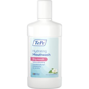 Munvatten Muntorrhet TePe Hydrating Mild Apple & Peppermint 500 ml.