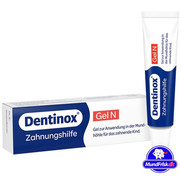 Gel til lindring ved tandfrembrud DENTINOX Gel N 10g