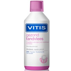 Vitis munvatten Gingival mot isbildning och knsligt tandktt 500 ml