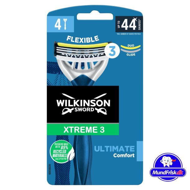 Wilkinson Einwegschaber Extreme 3 Ulimate Comfort 4 Stk.