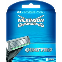 Wilkinson Sword Quattro Barberblade 8 stk.