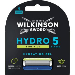 Wilkinson Sword Hydro 5 Sensitive Barberblader 4 pcs.
