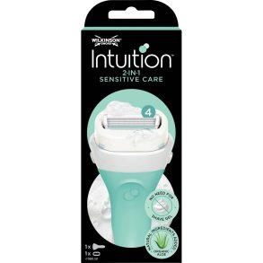 Wilkinson Sword Barberskraber Woman Intuition 2-in-1 SENSITIVE Care