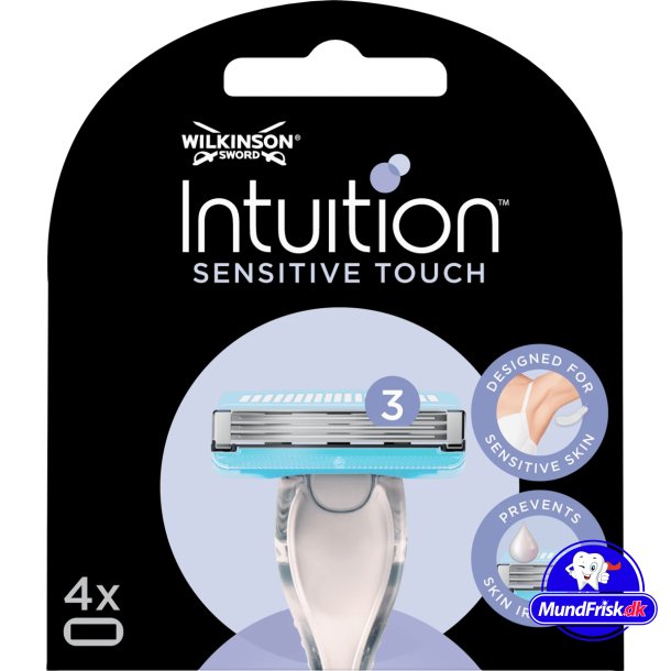 Wilkinson Sword Rasierklingen Woman Intuition SENSITIVE Touch 4 Stk.