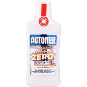 Whitening Munnvann Acetoner Zero Alcohol 500 ml.