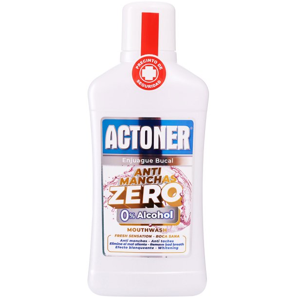 Whitening Munnvann Acetoner Zero Alcohol 500 ml.