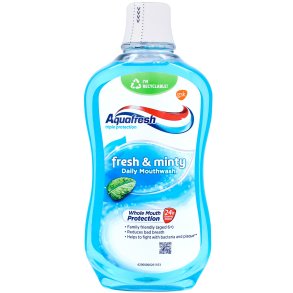Aquafresh Munvatten Fresh & Minty Daily 500 ml.