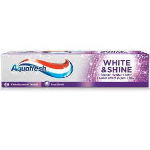 Aquafresh Whitening Toothpaste White & Shine 100 ml.
