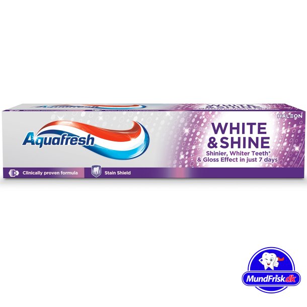 Aquafresh Whitening Toothpaste White &amp; Shine 100 ml.