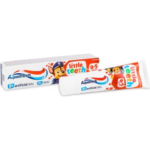Aquafresh Brnetandpasta Little Teeth 0-5 r 50 ml.