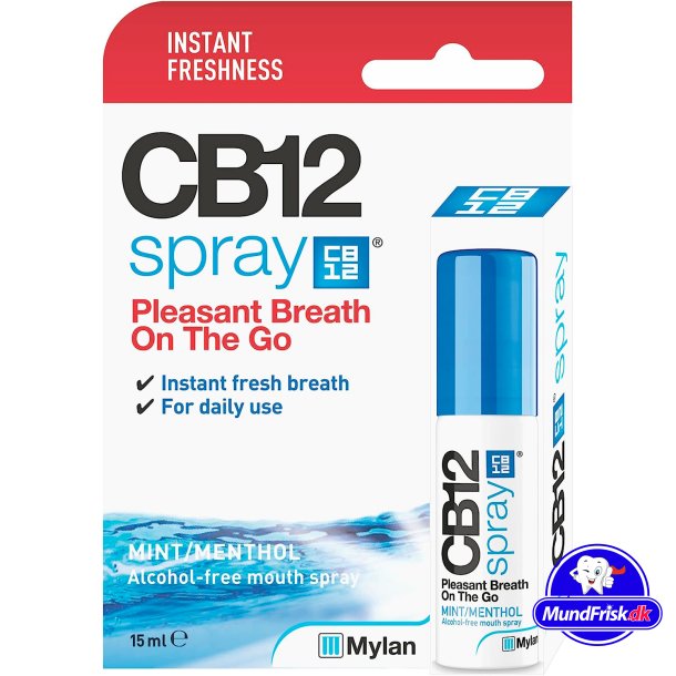 SB12 Mundspray CB12 Mouthspray Mint / Menthol 15 ml.