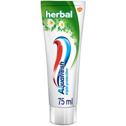 Aquafresh Tannkrem Triple Protection Herbal 75 ml.