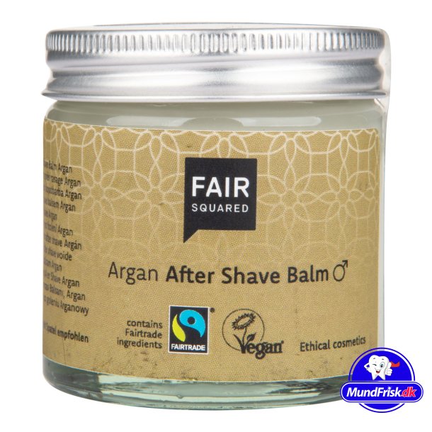kologisk Aftershave Fair Squared Argan Balm Glas