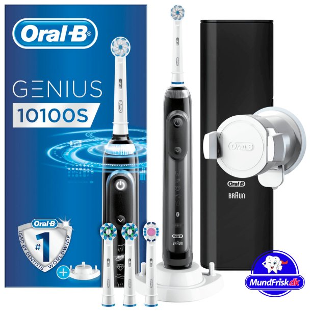 Oral-B Genius X 10100 Elektrische Zahnb&uuml;rste inkl. 4 B&uuml;rstenk&ouml;pfe