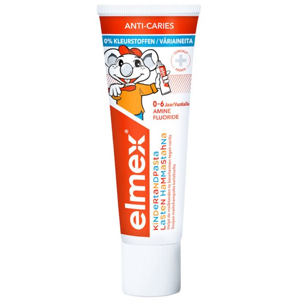 Brnetandpasta Elmex Anti-Caries 0-5 r 75 ml.