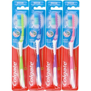 Colgate Extra Clean Tandborste Medium