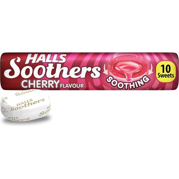 HALLS Soothers halspastiller Cherry 45 gr.