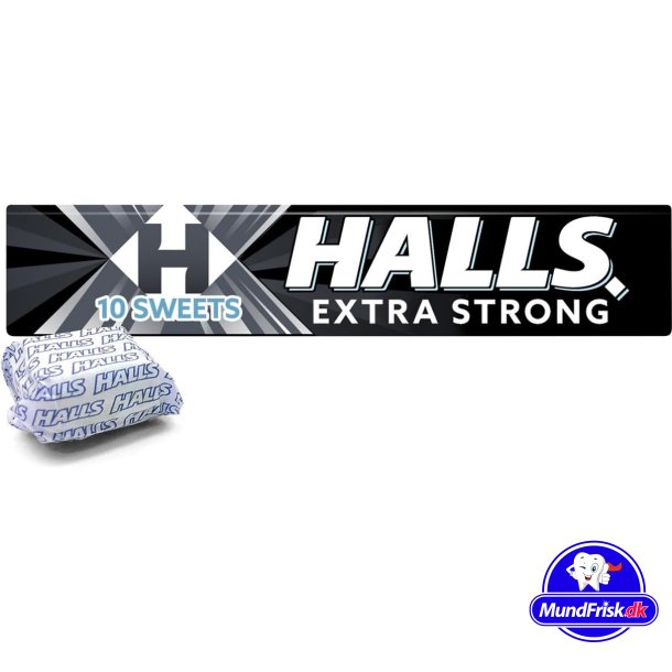 Halls Menthol Action Halstabletter Extra Stark 33,5 gr.