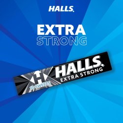 Halls Menthol Action Halstabletter Extra Stark 33,5 gr.