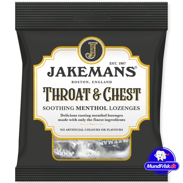 Jakemans Halspastiller Throat &amp; Chest 73 gr.