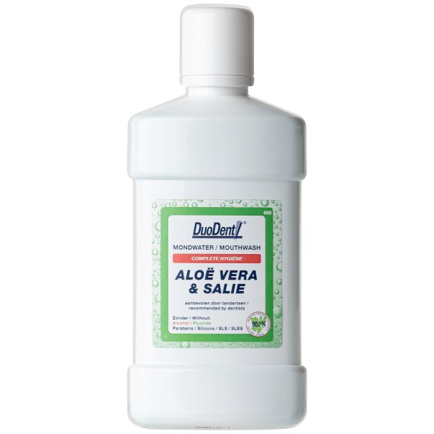DuoDent Mundskyl Aloe Vera &amp; Sage 500 ml.