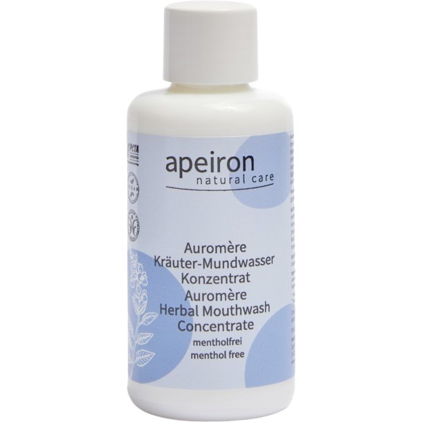 Naturligt munvatten Apeiron Mentolfri koncentrerad Auromre rt