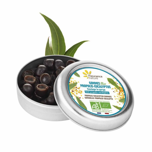 �kologiske Gummies FLEURANCE Nature Propolis+Eucalyptus 35 gr