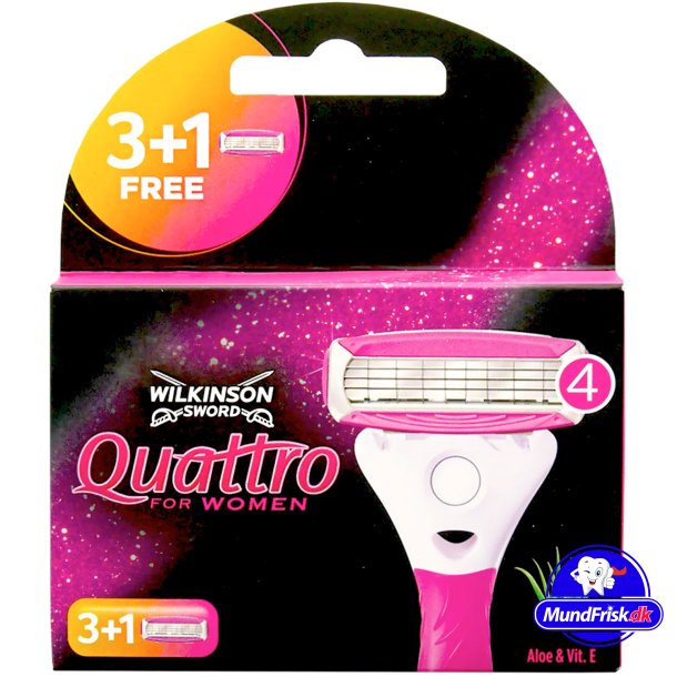 Wilkinson Quattro Women Rasierklingen 4 Stk.