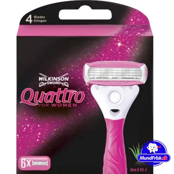 Wilkinson Quattro Women Rasierklingen 6 Stk.