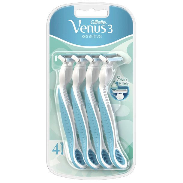 Gillette Venus 3 Sensitive Engangsskrabere 4 stk.