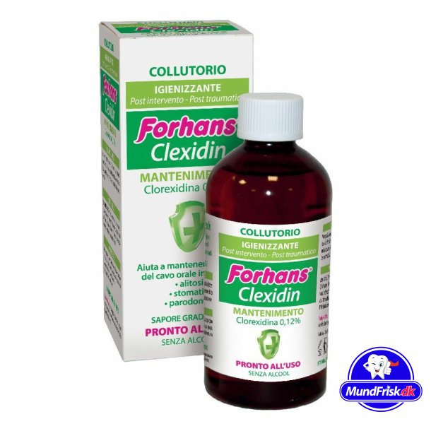 Chlorhexidin-Mundwasser FORHANS Clexidin 0,12 % alkoholfrei 200 ml