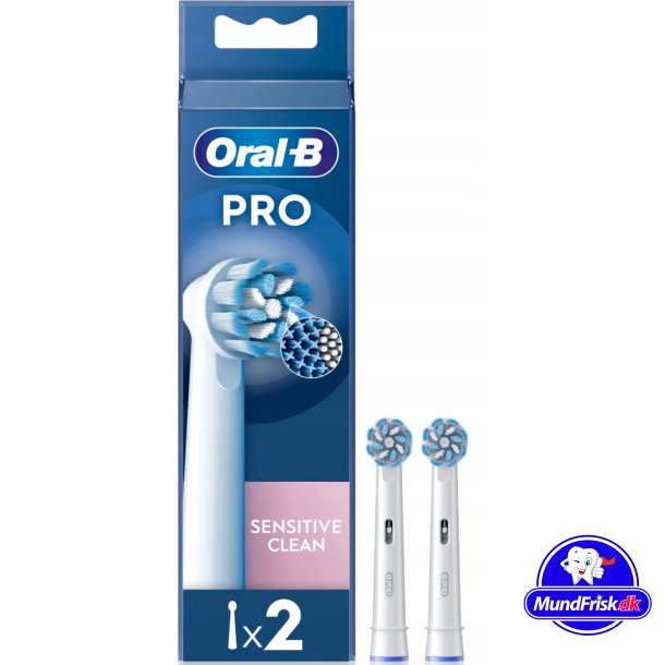 Oral-B PRO Sensitive Clean Brstehoveder 2 stk.