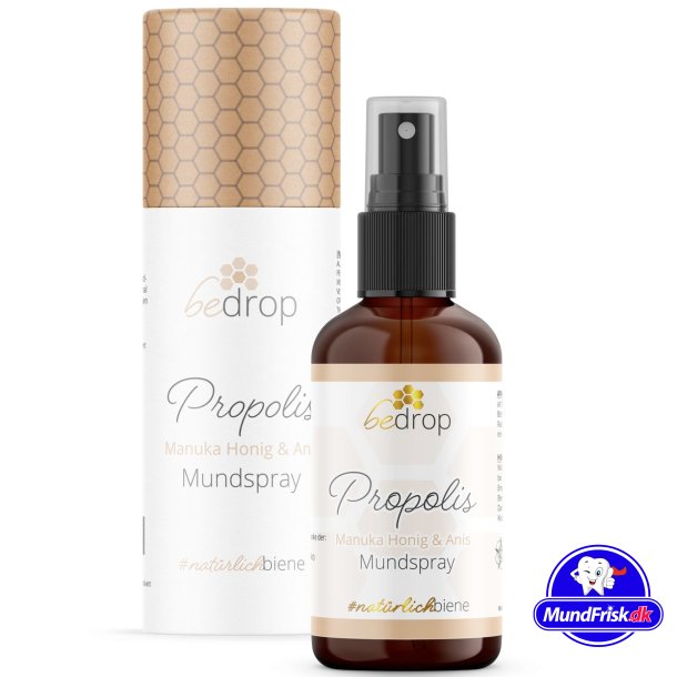 Propolis Tinktur Mundspray BEDROP Manuka Honey &amp; Anise 30 ml.