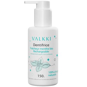 Ekologisk tandkrm Valkki Mint 150g Pumpflaska