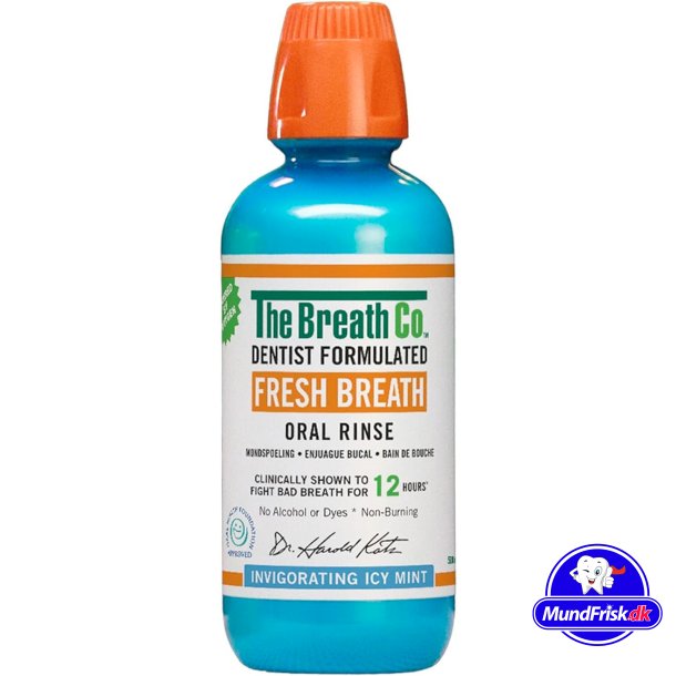 The Breath Co. Mundskyl Fresh Breath Icy Mint 500 ml.