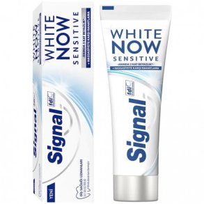 Pepsodent White Now Tannkrem SIGNAL Sensitive 75 ml.