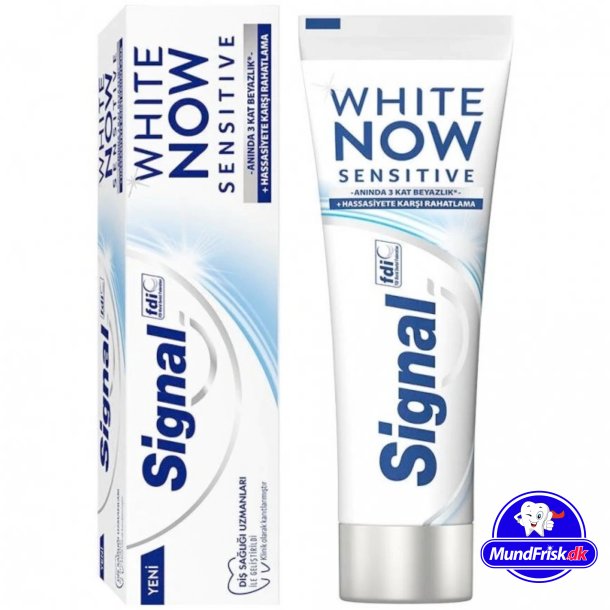 Pepsodent White Now Zahnpasta SIGNAL Sensitive 75 ml.