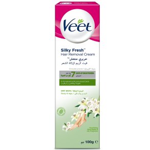 Veet Hair Removal Cream Silky Fresh Dry Skin 100 ml