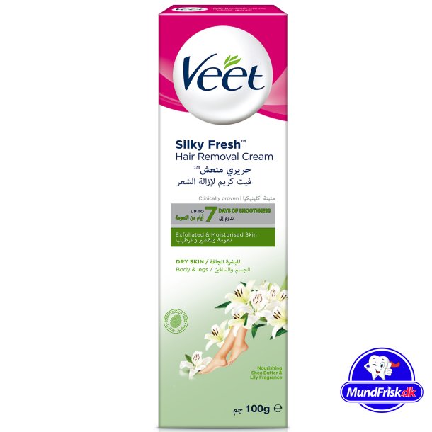 Veet Hair Removal Cream Silky Fresh Dry Skin 100 ml