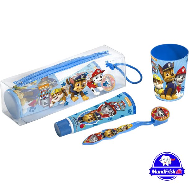 Paw Patrol Tandplejest Tandpasta+Tandbrste+Tandkrus LORENAY